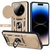 Slide Lens Armor Funda for Infinix Zero 40 5G Case Magnetic Rotate Ring Stand Holder Cover for Infinix Zero 40 4G Case Back Capa