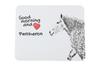 Percheron - Mouse Pad with Print, Personalized Pad with a Horse, Unique Gadget for an Office Worker from the Art-Dog Brand