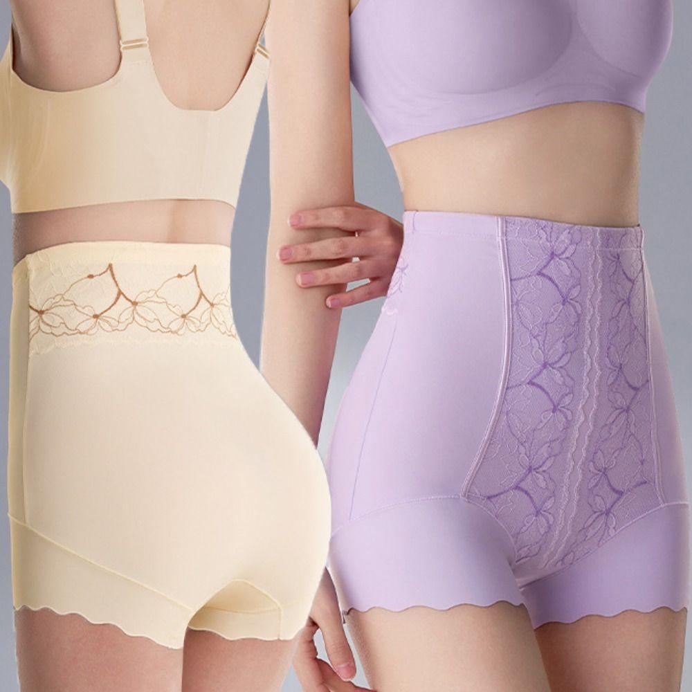 

High Waist Tummy Control Underwear Shapers Butt Lifting Shapewear Body Shaping Underpants Women XL шампанського