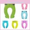 Assento Sanitário Almofadado Dobrável Portátil Coruja Personalizável Para Crianças Disponível em Sapo Verde, Sapo Rosa e Sapo Azul