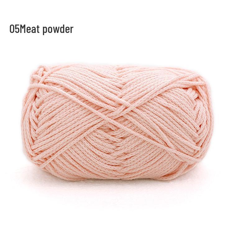 Xue Feier Suxin 2mm Round Hollow Pure Cotton Crochet Yarn for DIY Knitting