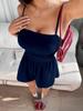 Summer Spaghetti Strap Backless Bandeau Jumpsuit - Women's New Style