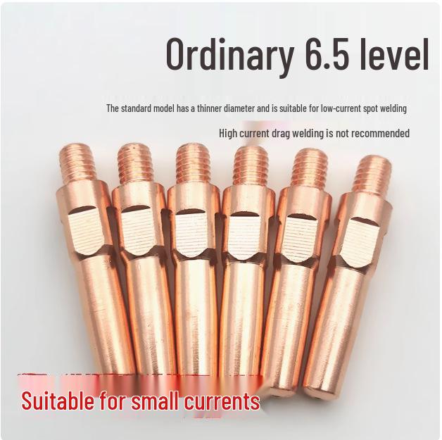 Gas Shielded Welding Copper Contact Tips for CO2 Welding and Cutting.