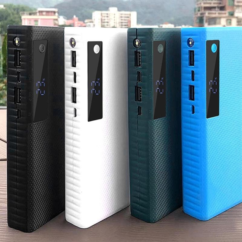 5 Slot 21700 Mobile Battery Removable Battery Compartment Not Welding Required Various Device Charging Solution