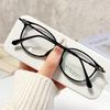 YIMARUILI Retro Oval TR90 Women's Glasses Frame Ultralight Fashion Total Small Face Optical Prescription Eyeglasses Frame F127X