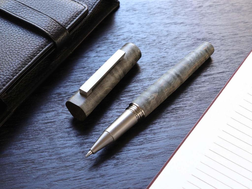 WANCHER Olympus Titan Nocturne Gray Ballpoint Pen