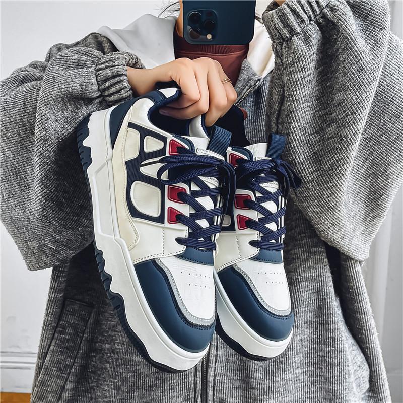 Męskie Casualowe Cztery Pory Roku Moda Studenci Wygodne Sneakersy Chłopcy Modne Miękka Podeszwa Oddychające Buty