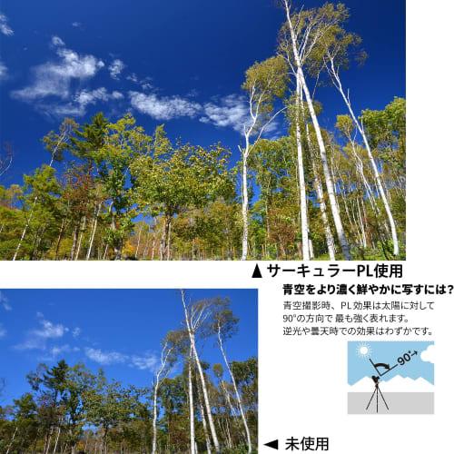 Kenko PL Filter Circular PL(W) 72mm For Contrast/Reflection Adjustment Thin Frame 472149