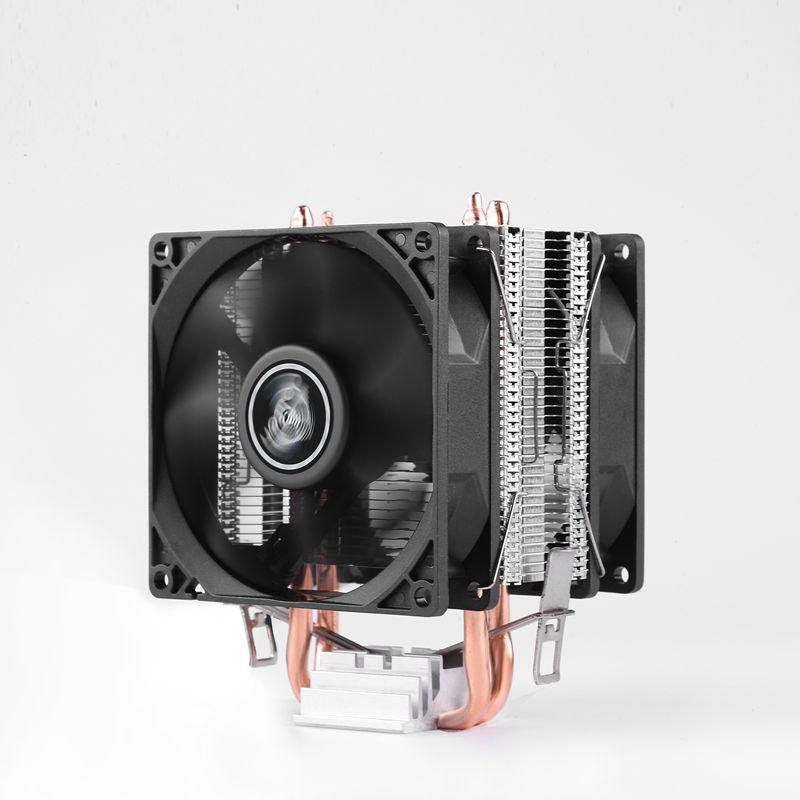 Dissipatore per CPU a tubo di rame ultra-silenzioso per pin 1366, AMD 1700, X79 e 2011