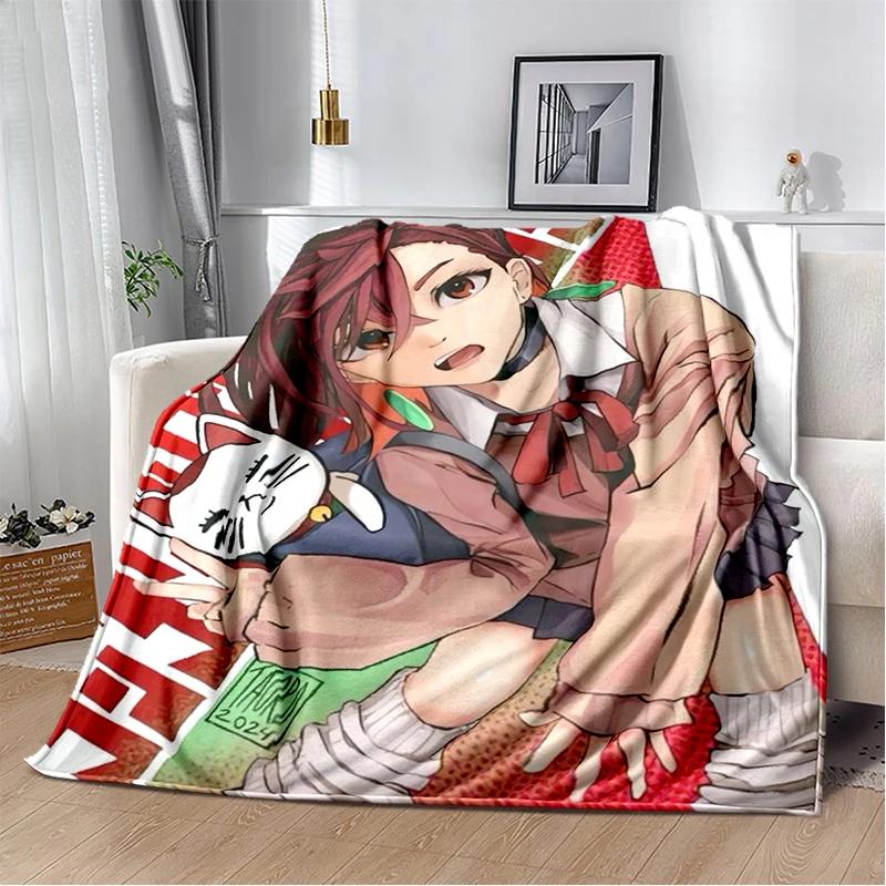 2026 New Style DAN DA DAN Anime Cartoon Blanket,Soft Throw Blanket for Home Bedroom Bed Sofa Picnic Travel Office Cover Kid Gift