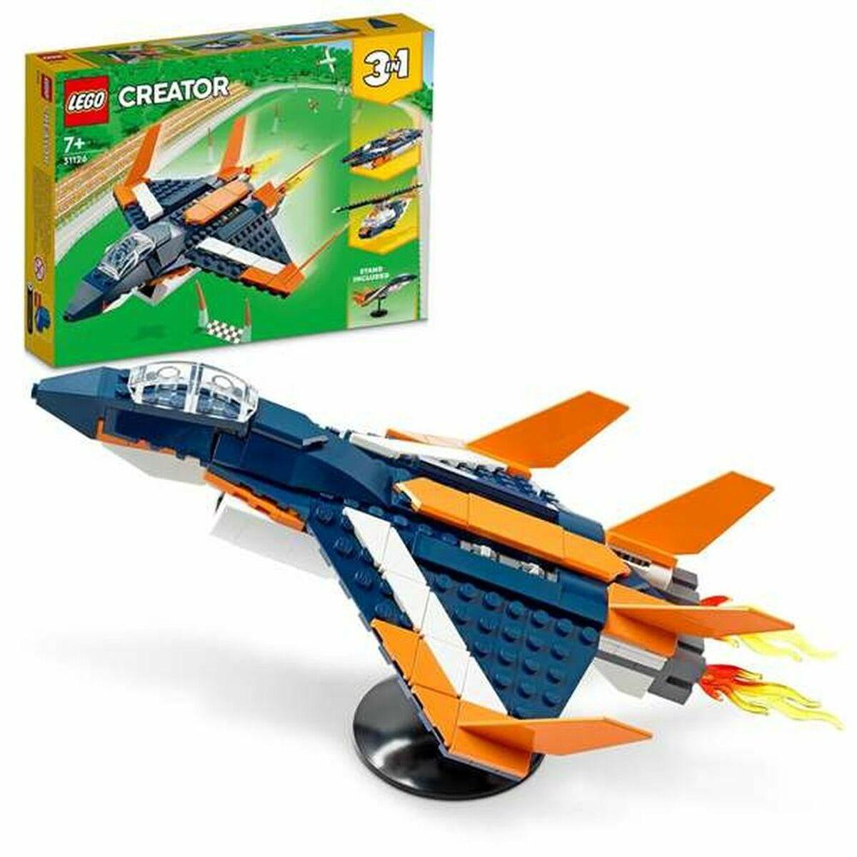 

Игровой набор Lego Reactor Supersonic 3 в 1 TU прозрачный