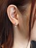 Wisp K10 Yellow Gold Earrings with Akoya Pearl and Diamond [WISP] 0.02ct (FPRWP22759)