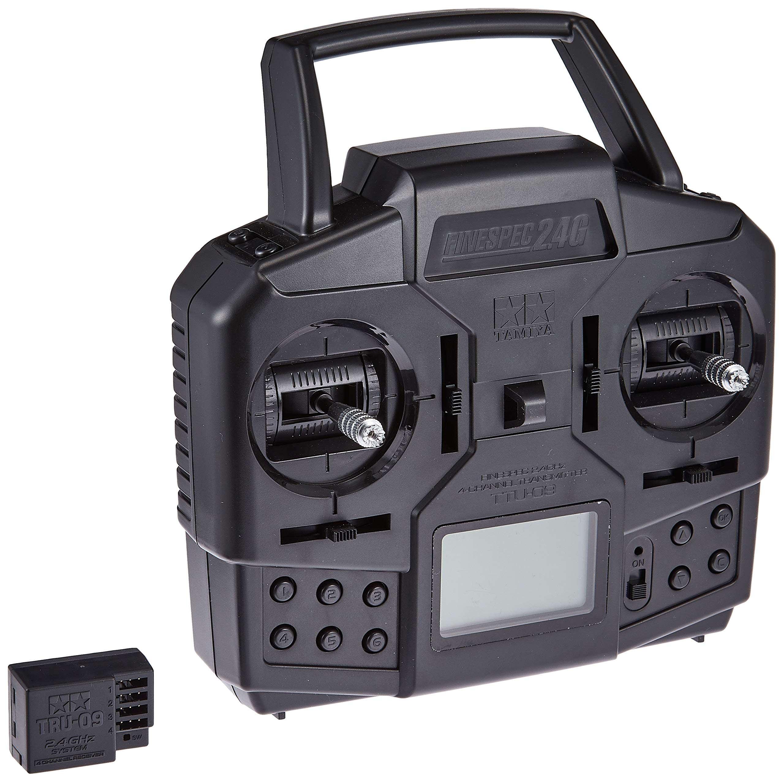 

Tamiya RC System FineSpec Radio Transmitter and Receiver Set 45068 No.68 2.4G 4-Channel
