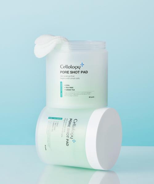 Cellology Pore Shot Pad 80pcs / Pore Sebum Cleansing Pad