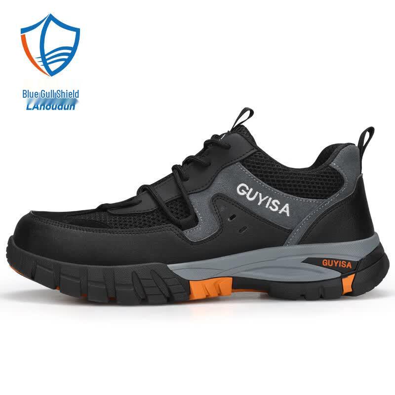 Blue Shield Men's 10KV Insulated Anti-Smash Puncture-Proof Safety Work Shoes