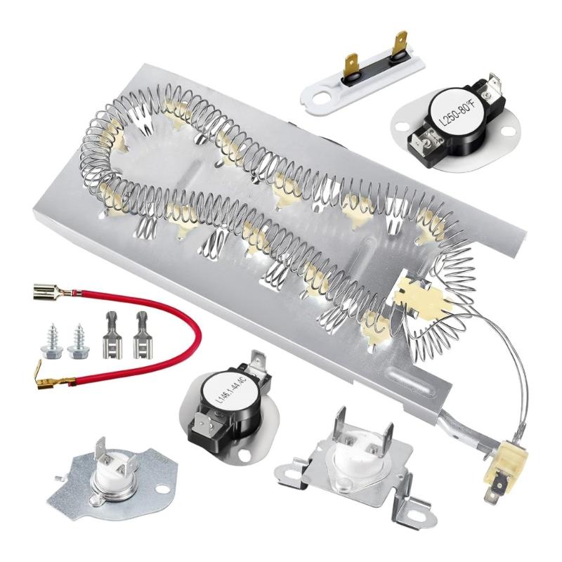 WP3387747 Dryer Heating Repair Set Appliance Repair Component Appliance Part for Dryer Longevity And Clothes Protection