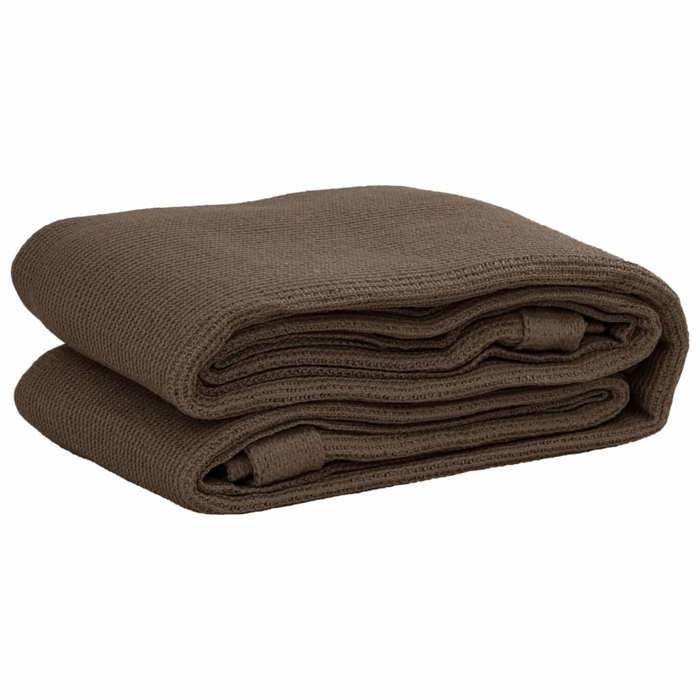 Tapis de tente - vidaXL - 250x550 cm - Marron - 100% polyéthylène - Résistant aux intempéries