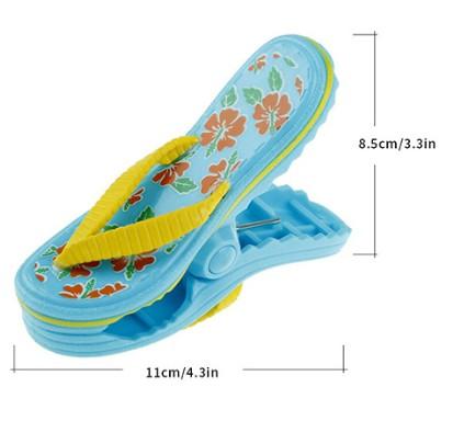 Cute Animal Beach Towels Clips for Sunbeds Large Size Plastic Sun Lounger Quilt Retaining Clip Clothes Pegs Pins Drying Racks