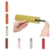 Fashion Portable Pen Pouch Soft Travel Supplies Pen Holder Bag PU Leather Pens Organizer for Ballpoint & Fountain Pens