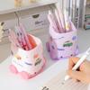 Cartoon Pencil Box Cute Car Shape Pen Container Creative Desktop Stationery Storage Rack  Student Pen Container Gifts