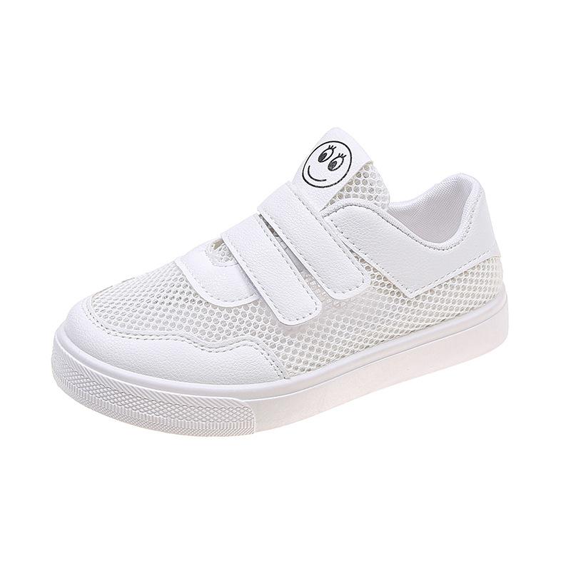 

Кампус на твердой подошве маленькие белые туфли детские туфли для выступлений 61 туфли для выступлений для девочек и мальчиков кеды летние сетчатые туфли 26