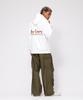 AVIREX EMBROIDERY LOGO & WISHES PULLOVER HOODIE(WEB&DEPOT Exclusive) 783-4231010 XL white