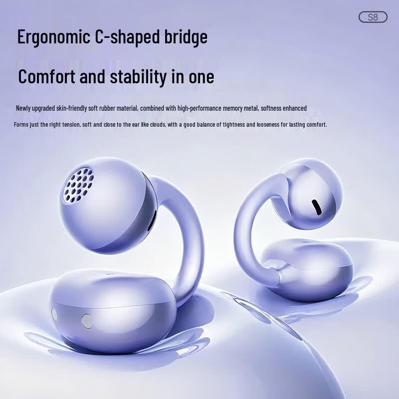 Newmen S8 Open-Ear Bluetooth Earbuds with HiFi Audio