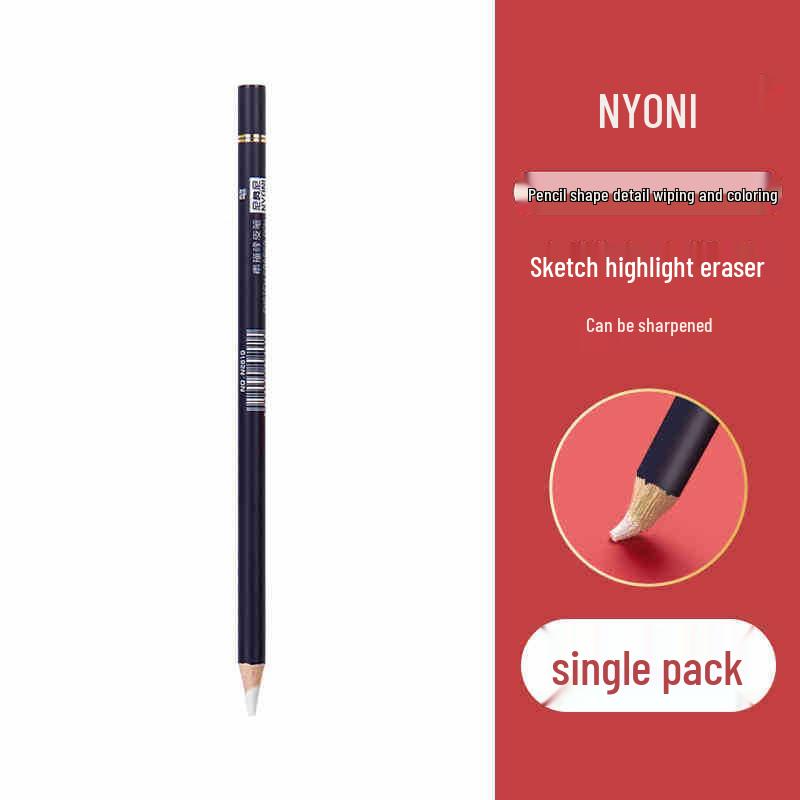 Neoni Mixed Charcoal Pencil Set - Soft, Medium, Hard for Art, Painting, Sketching, and Drawing Single Box