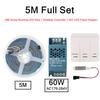 5M 10M DC24 WS2811 Running Water Flowing LED Strip Light SMD2835 Horse Race Pixel Addressable Flexible Linear Lamp Set