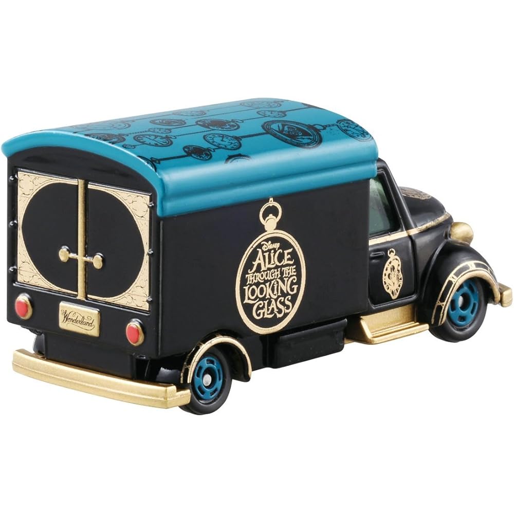 Tomica Disney Motors Goody Carry Alice in Wonderland Time Travel Toy Vehicle