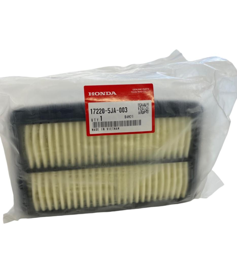 Genuine Honda Air Cleaner Part Number Element, 17220-5JA-003