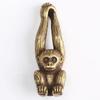 1 Pcs Animal Statue Ornament Home Brass Monkey Figurine Animal Statue Ornament Home Office Desk Decor Brass Monkey Figurine