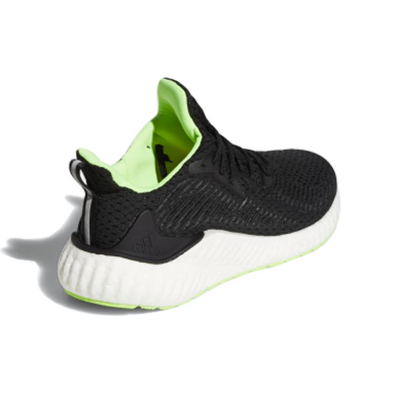 Adidas Alphaboost Schwarz Signalgrün Sneaker EG1436