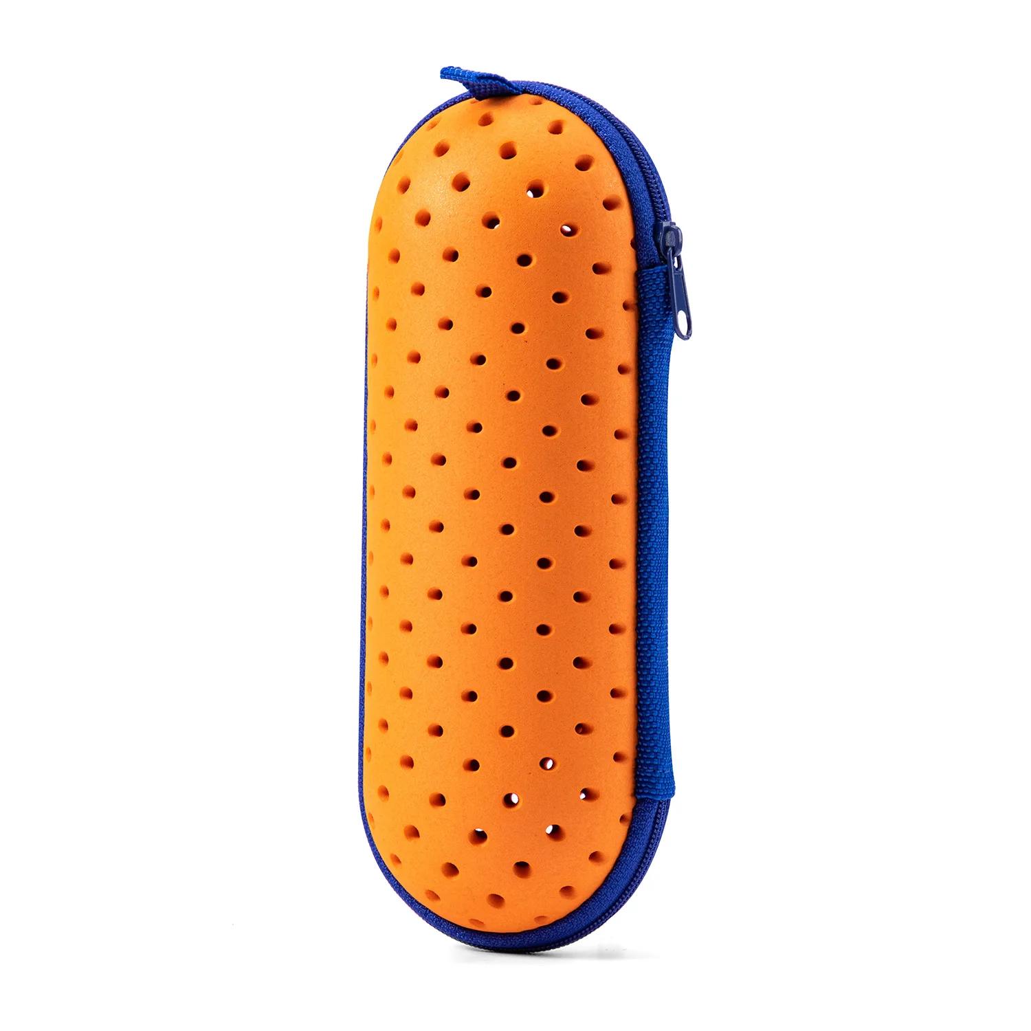 1 шт. Коробка для хранения плавательных очков Защитный чехол для плавательных очков с дренажным отверстием Портативный защитный чехол для плавательных очков