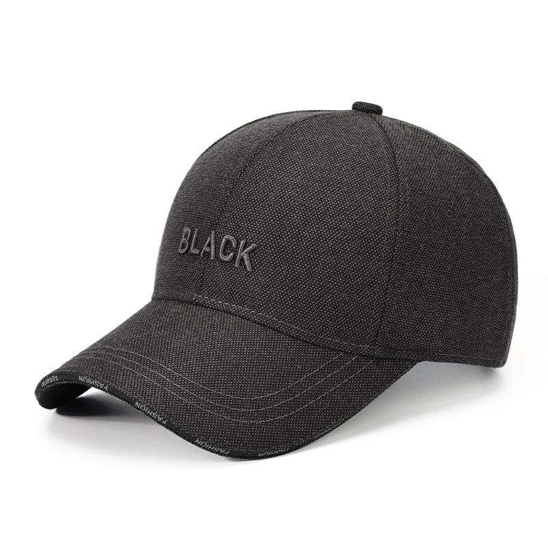 Four Seasons Cap Middle-aged and Elderly Embroidered Baseball Cap Outdoor Sports Sunscreen Hat