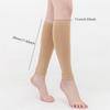 Calf Compression Socks Compression Socks for Varicose Vein Calf Riding Socks Stretch Open Toe Knee Socks Women Men