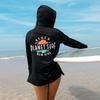 Peullaenisseopeu Women'S Hooded Rash Guard Ps037Buwt
