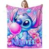 Stitch Flannel Blanket Star Baby Blanket Air Conditioning Blanket Nap Blanket Flannel Blanket Cross Border