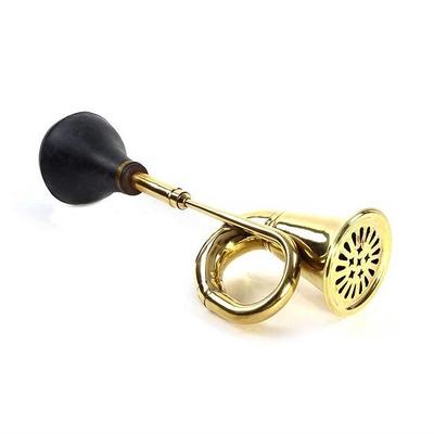 Brass Rubber Taxi Horn for Passenger Car, Bicycle