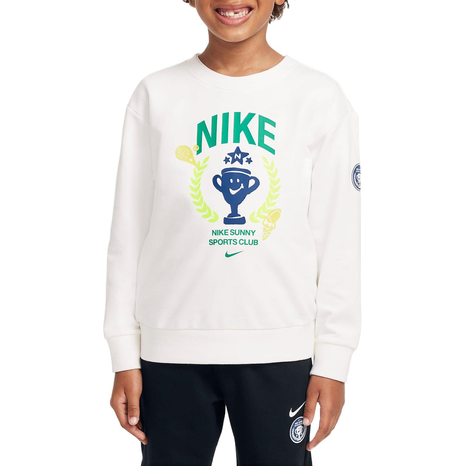 Nike Sweatshirt Sail White Children Aged 3 7 Years Old HV5268-133 5