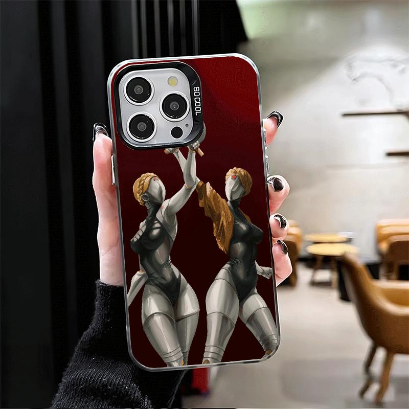Atomic Heart Game Soft Phone Case for iPhone 15 16 17 Pro Max 17Air 16E 14 Plus 13 12 Mini Shockproof Cover Back Shell