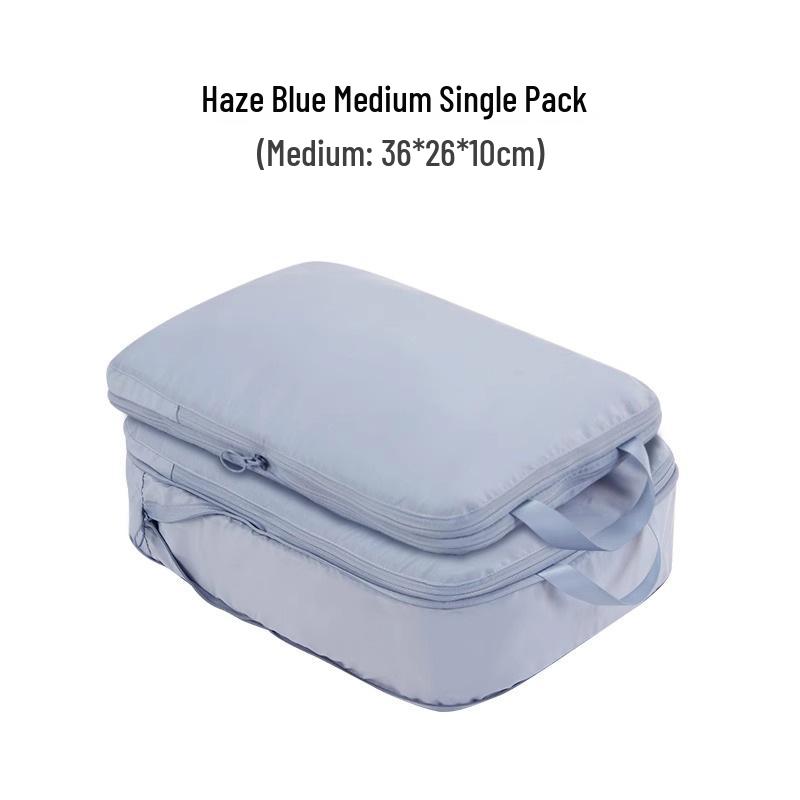 Wrinkle-free Memory Fabric Travel Storage Set: Tear-resistant, Waterproof, Moisture-proof Suitcase Organizers