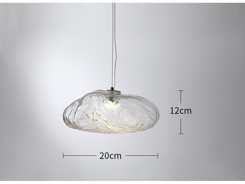Nordic Irregular Cloud Pendant Lights for Restaurants, Bars, Coffee Shops & Exhibition Halls