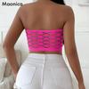 New Women's Seamless Hollow Tube Top Seamless Breathable Underwear Women's High Elastic Invisible Bra S-XL