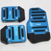 3Pcs Non-slip Car Foot Pedals Accelerator Brake Vehicle Auto Footrests Set