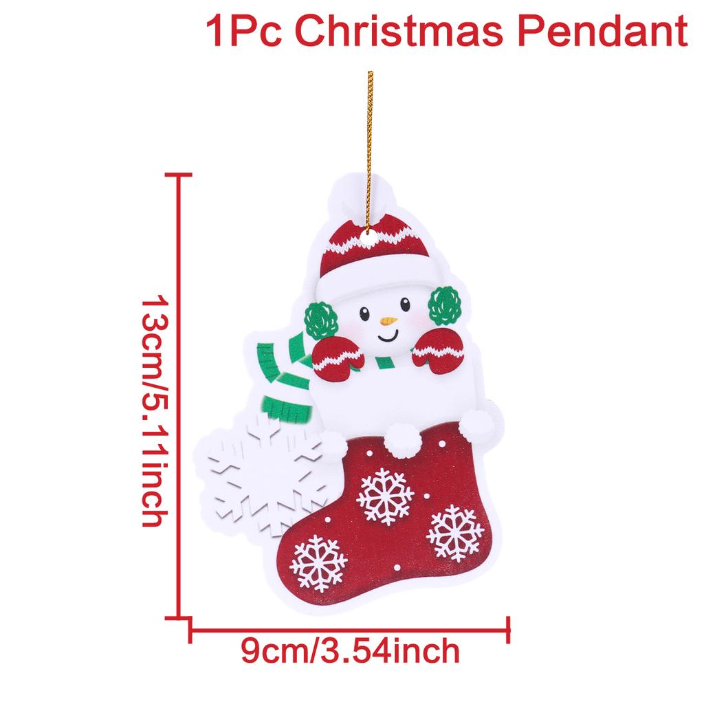 Christmas Pendant DIY Personal Family Christmas Decorations For Home 2025 Navidad Christmas Tree Hanging Ornament New Year 2025
