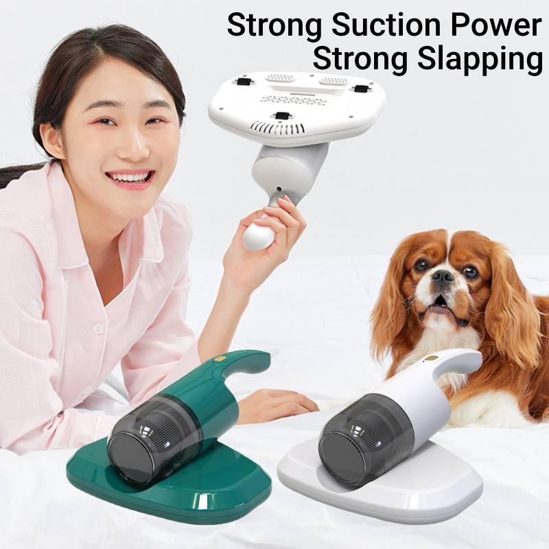 Compact And Efficient Dust Mite Vacuum Cleaner Ideal For Pillows Beddings And Sofas