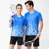 2023 Badminton T-shirt Heren/Dames Kinderen Tennis Shirts Sneldrogend Korte Mouw Heren Tafeltennis Golf Badminton Tafeltennis Uniform