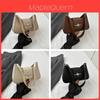 Street Style Pu Small Shoulder Bag With Sealed Cover For Daily Use