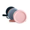 INS Round Silicone Coin Purse Mini Data Cable Storage Bag Lipstick Cosmetic Bag  Men